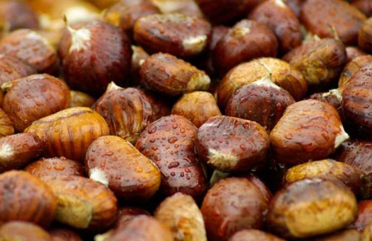 Castagne pronte da mangiare in 2 minuti