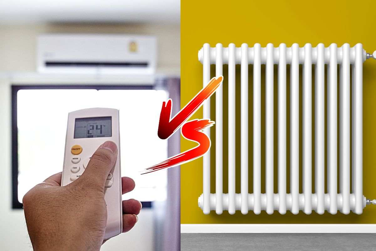 Condizionatore vs termosifone