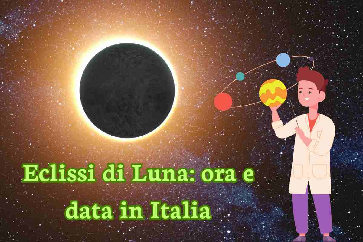 Eclissi di Luna in Italia sabato 28 ottobre 2023, come vederla