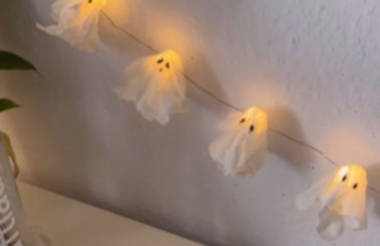 Fantasmini luminosi per Halloween come crearli senza spendere niente