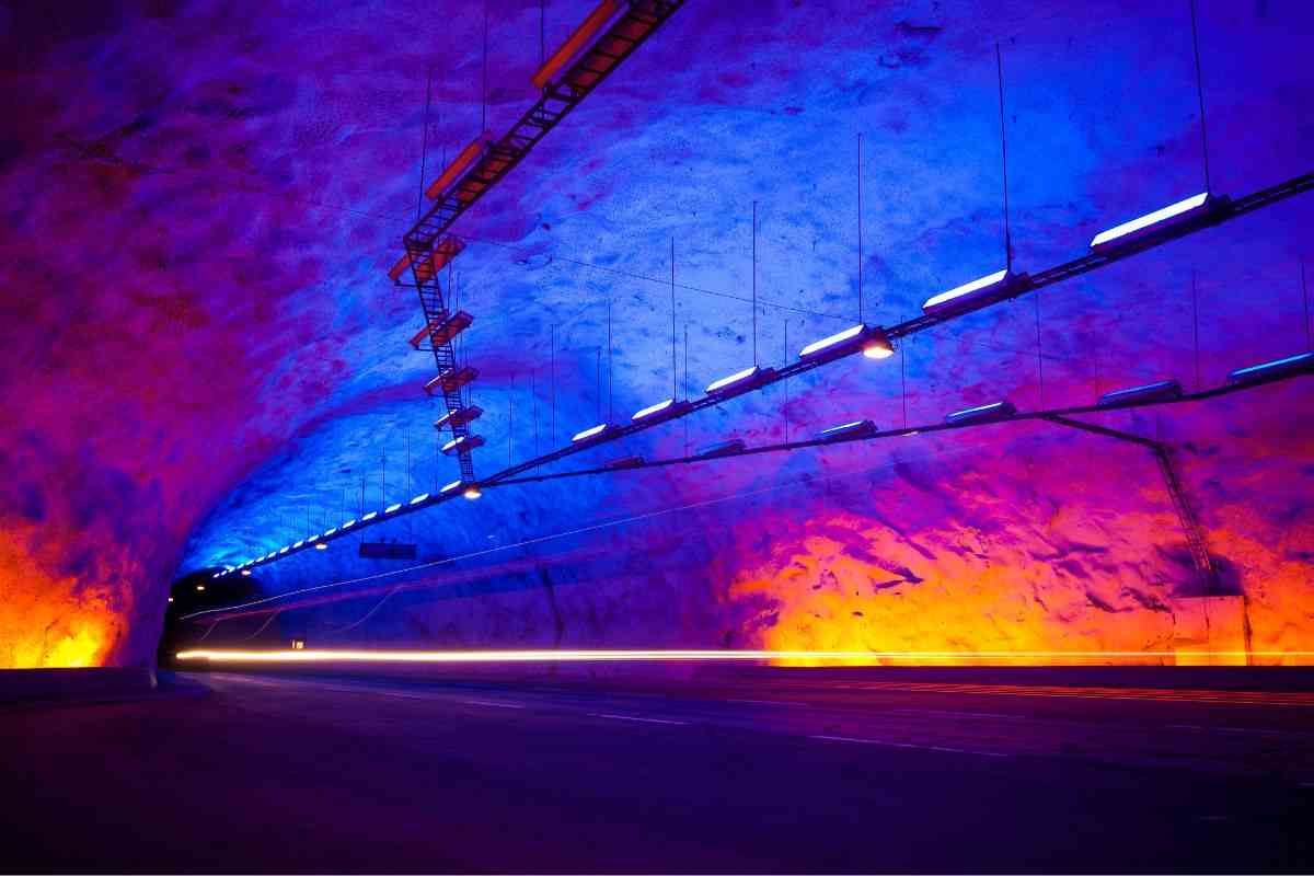 Il tunnel di Lærdal
