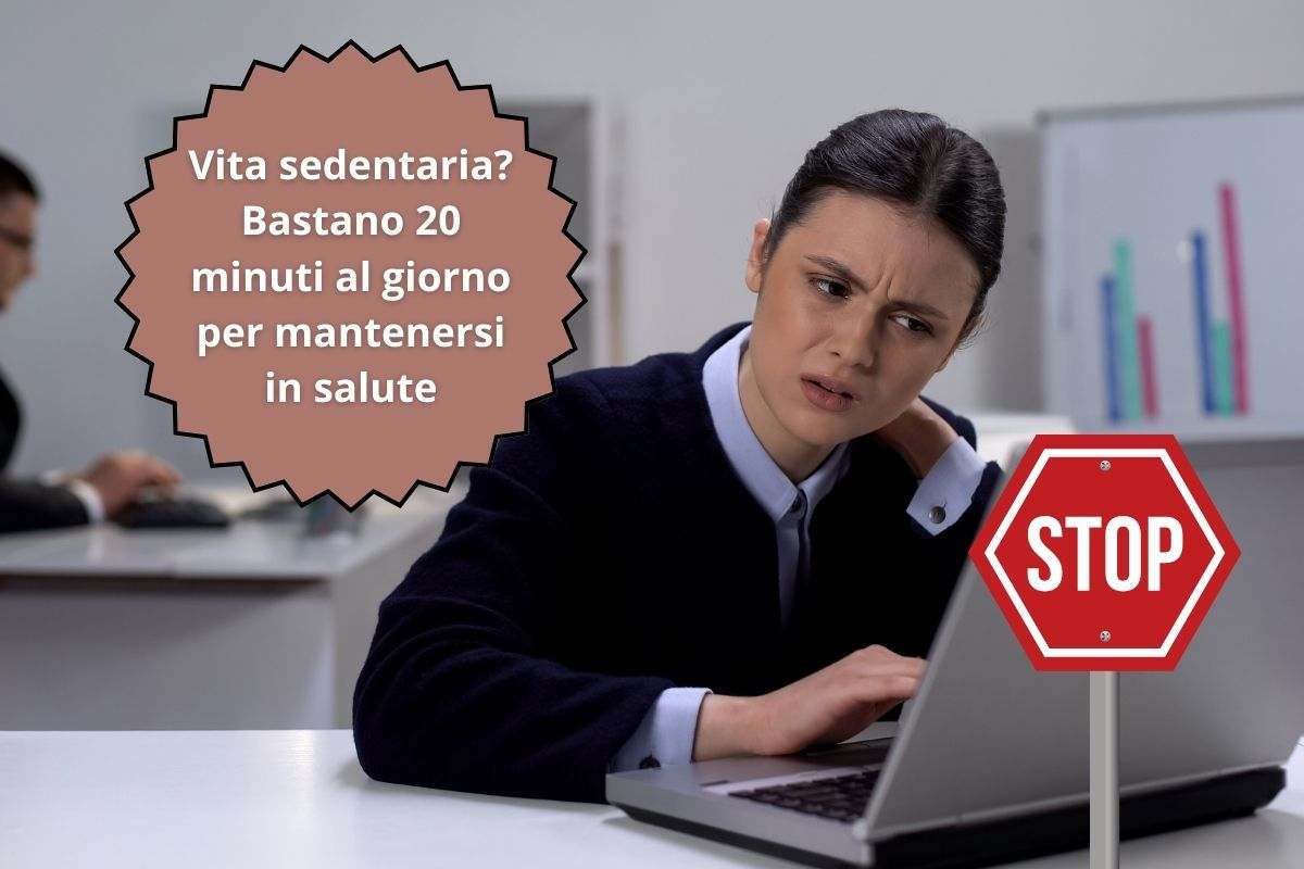 Ragazza stressata sul luogo di lavoro