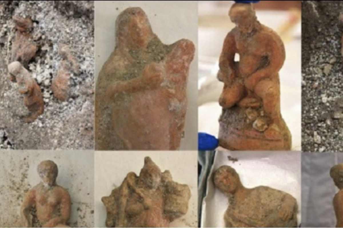 Pompei 13 statuette ritrovate significato