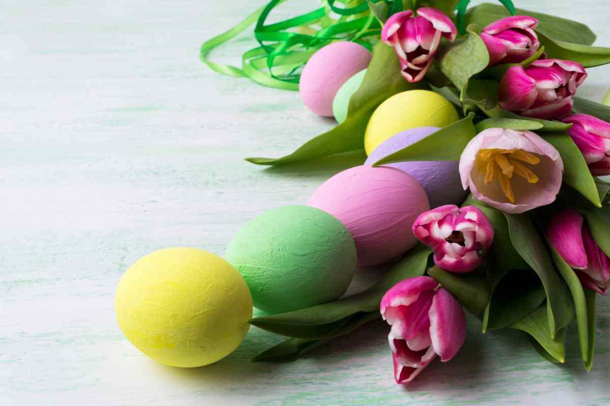 fiori pasqua tavola