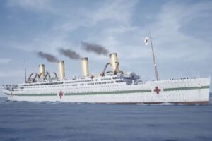 ricostruzione della Hmhs Britannic, la gemella del Titanic